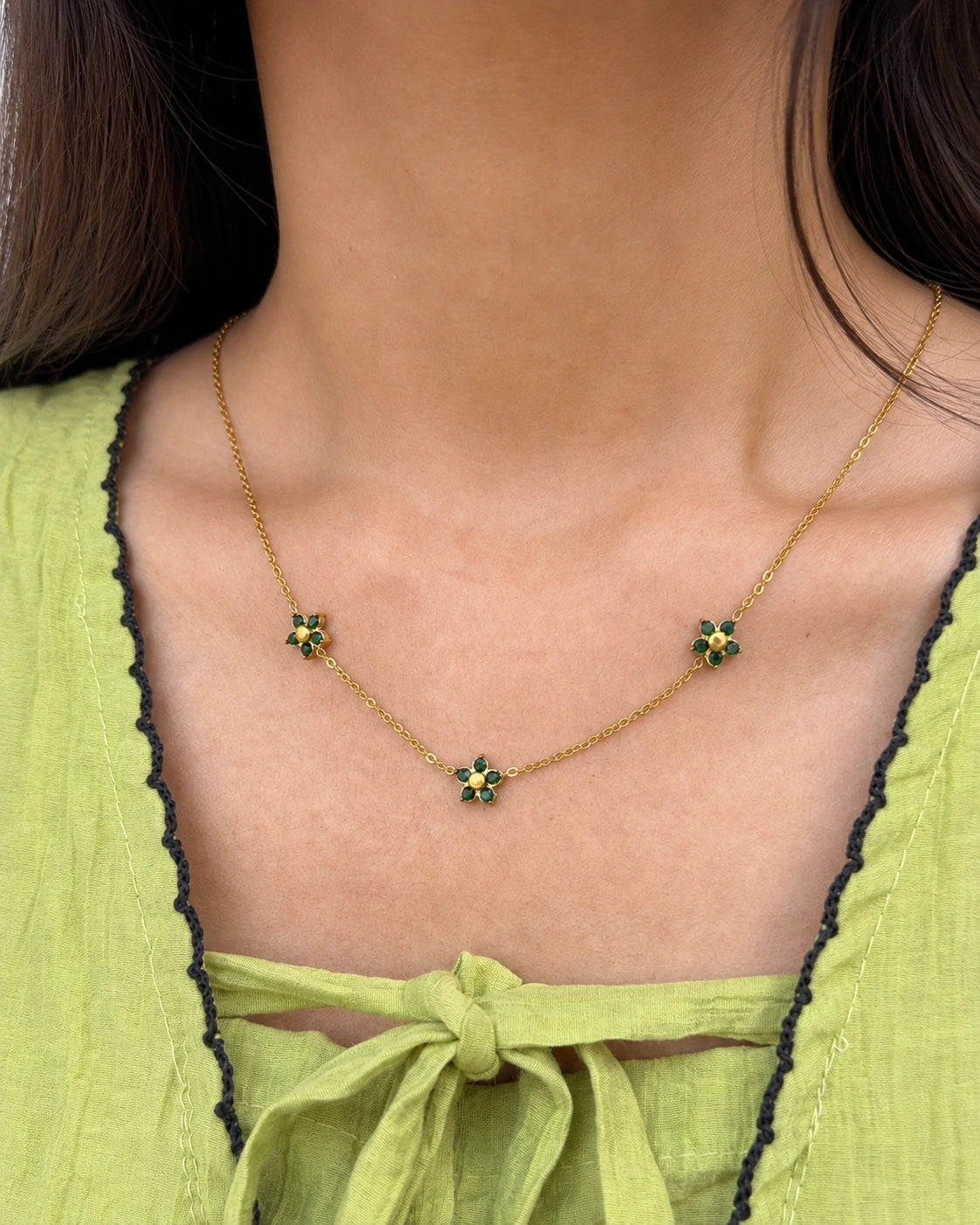 Emerald Bloom™ Necklace