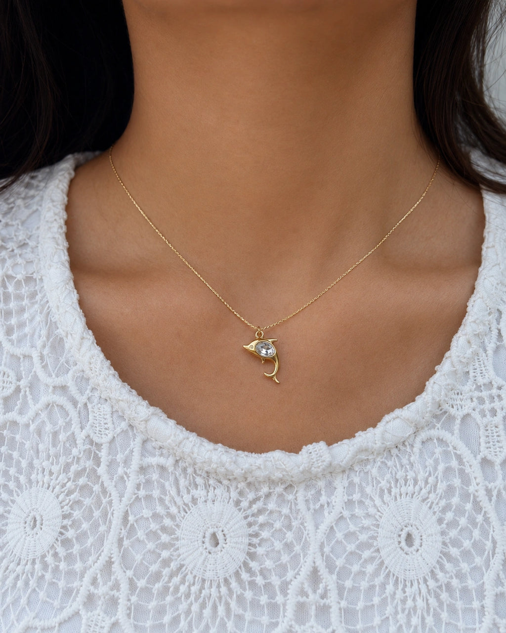 Moonlit Dolphin™ Necklace