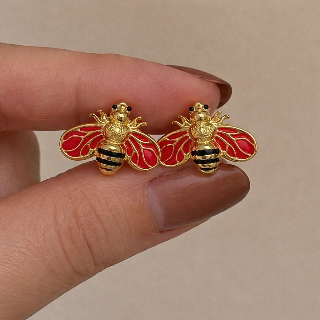 Cherry Buzz Earrings