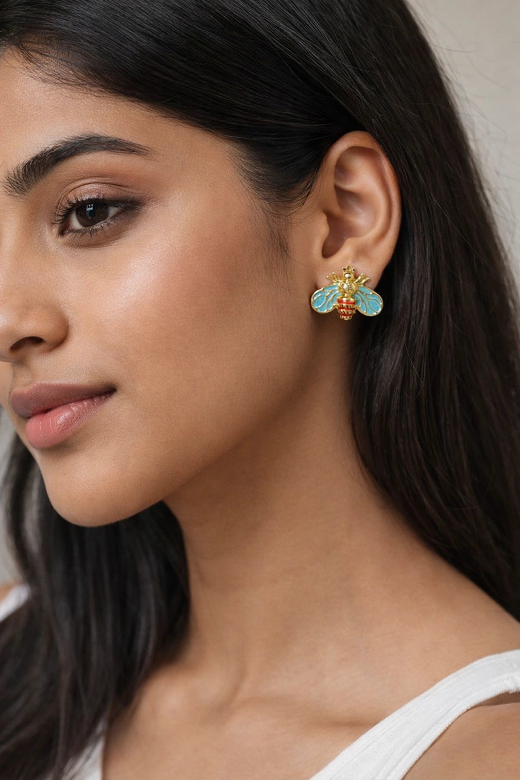 Sky Bee Earrings