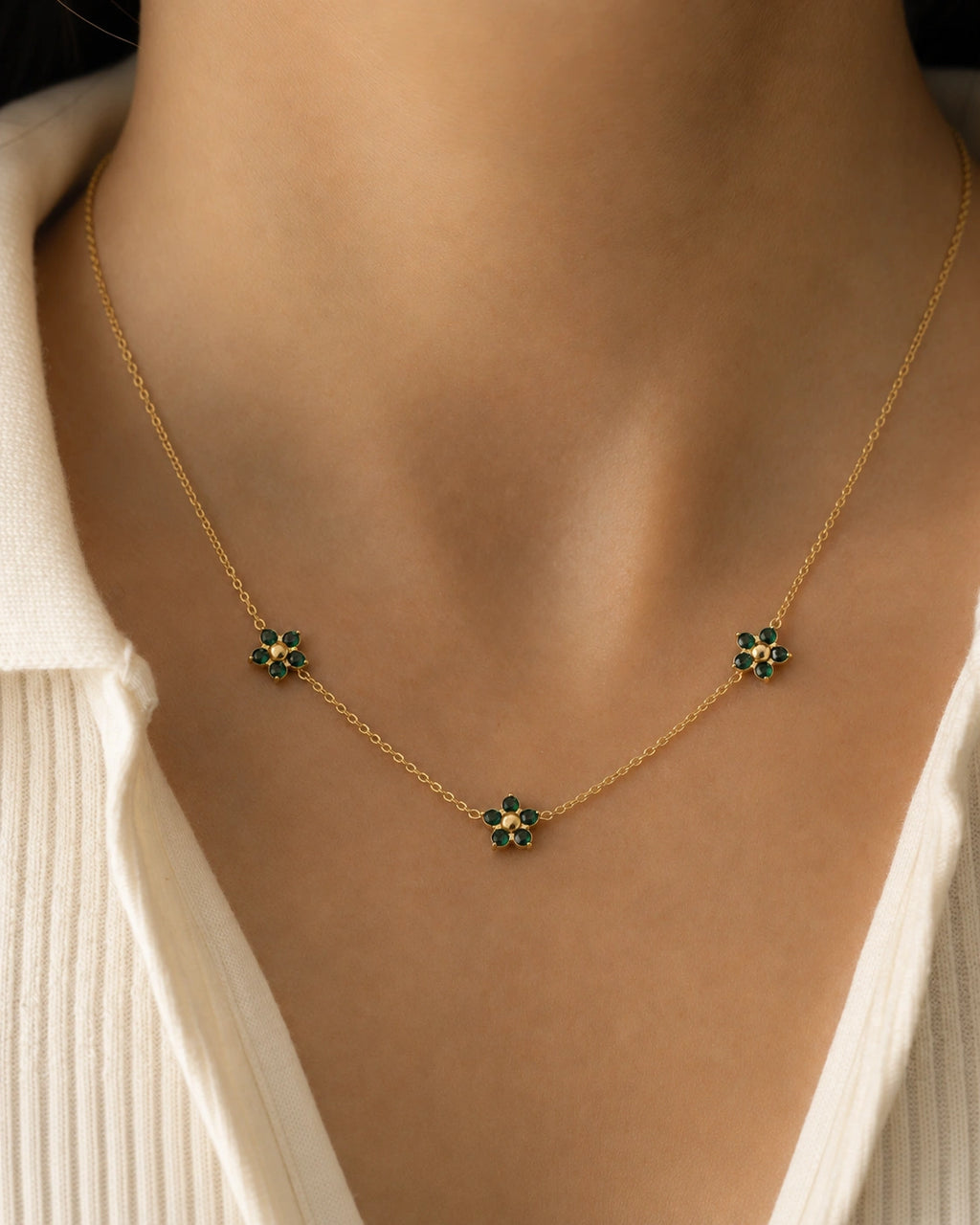 Emerald Bloom™ Necklace
