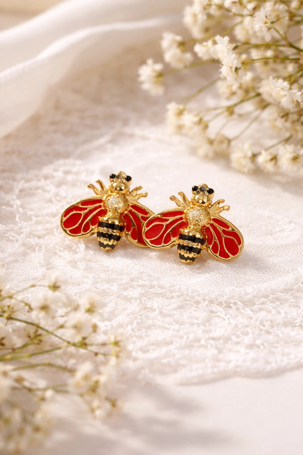 Cherry Buzz Earrings