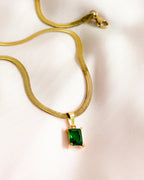 Emerald Green Stone™ Necklace