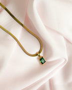 Emerald Green Stone™ Necklace