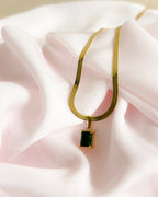 Emerald Green Stone™ Necklace