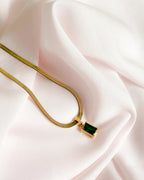 Emerald Green Stone™ Necklace