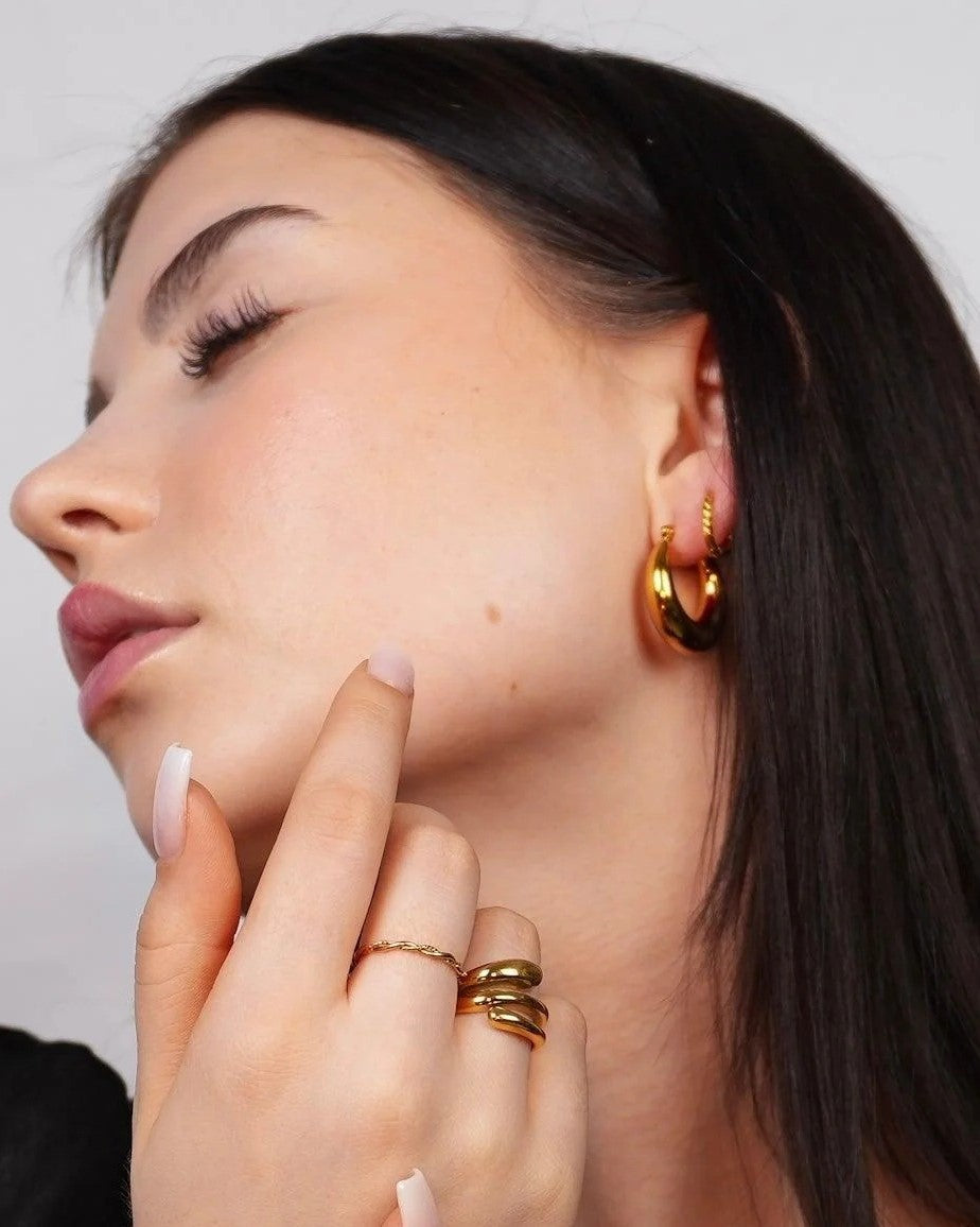 Luxe Gold™ Hoops