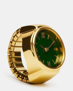 Emerald Green Ring Watch